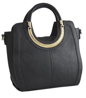 Soft Faux Leather Tote Bag