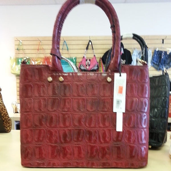 Fashion_Faux_Croc_Handbag_Red