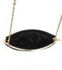 Laser Cut Faux Leather Fashion Clutch Bag Black