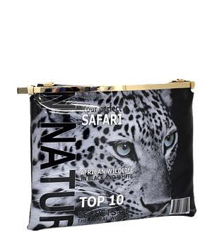 Safari Nature Magazine Picture Clutch Bag