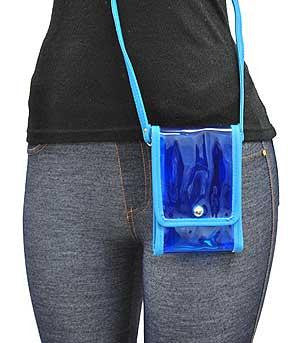 Stadium See-through Crossbody Bag Blue